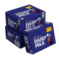 Cadbury Dairy Milk Chocolate Bar Pack of 24 Delicious Sweet Treat Gift Chocolate