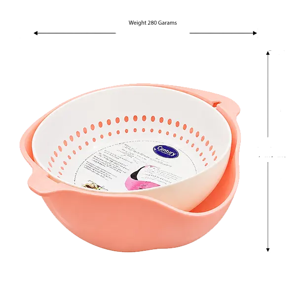Multi Purpose Plastic Drain Basket kitchen Strainer Food