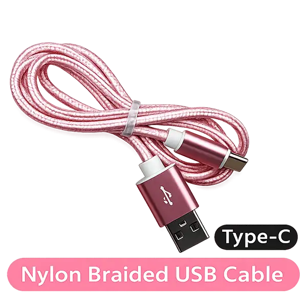 Fast Charging 2.4A Micro Usb Android Cable Type C