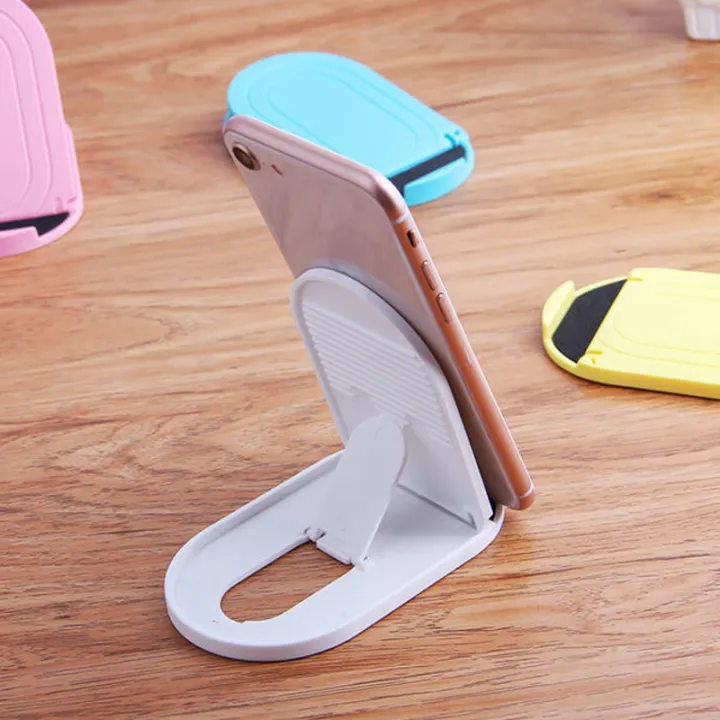 Mobile Phone Stand Plastic Foldable Desktop Stand For Cell phone