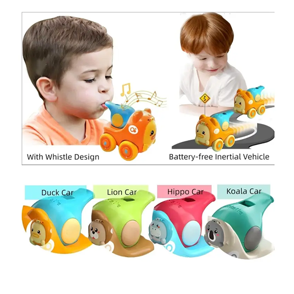 Candy Storage Whistle Friction Mini Little Cute Animal Car Children