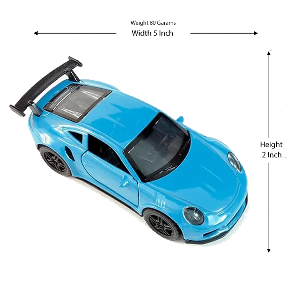 Metal Die Cast Car Toy With Open Door & Pull Back