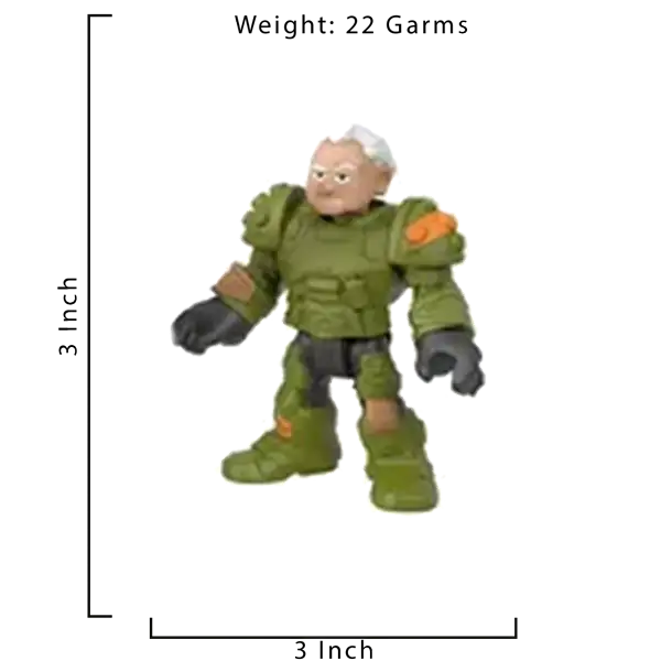 Branded men action figures toys pack of 3