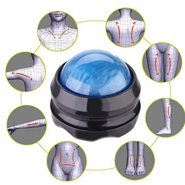 Resin Massage Ball for Home and Gym Use, Ideal for Muscle Recovery and Relaxation