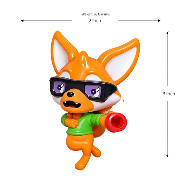 Maxi Foxes and McDonalds Toy Mr. Busy - Mr. Men & Little Miss