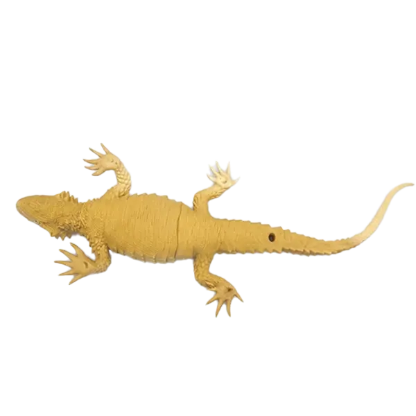Vintage Ancient Lizard Figure