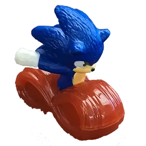 McDONALD'S Sega Sonic 2 The Hedgehog HAPPY MEAL TOY