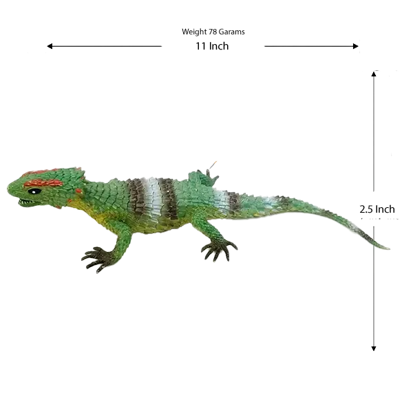 Vintage Ancient Lizard Figure