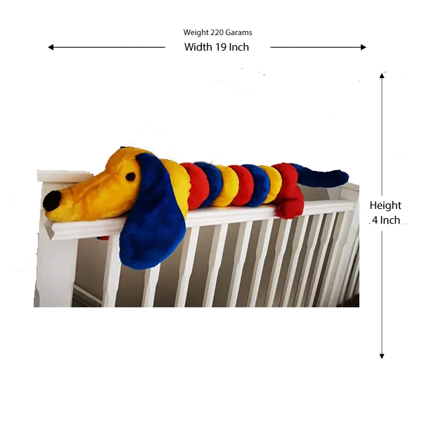 Battat Baby Plush Caterpillar Crinkle Rattle Toy