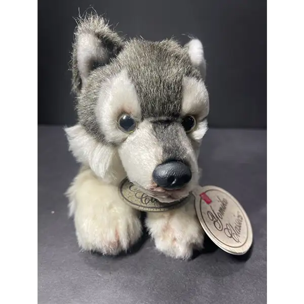 Russ Berrie Yomiko Classic Grey Wolf Stuffed Animal