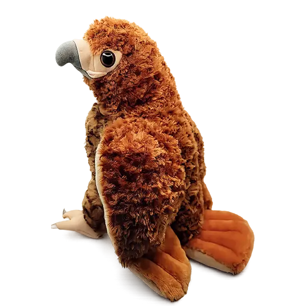 Wild Republic Red Tailed Hawk Brown Stuffed Bird Animal Plush Soft Nice