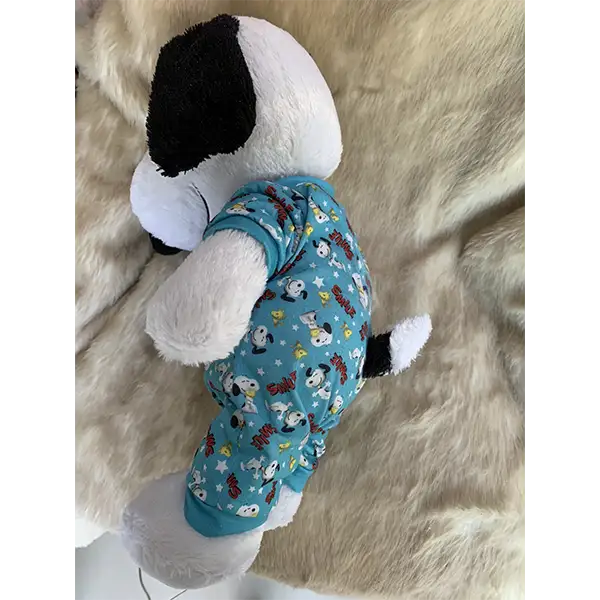 Snoopy Build A Bear Dog In Pj’s Blue Sky Peanuts Movie Plush Soft Toy BAB 18”