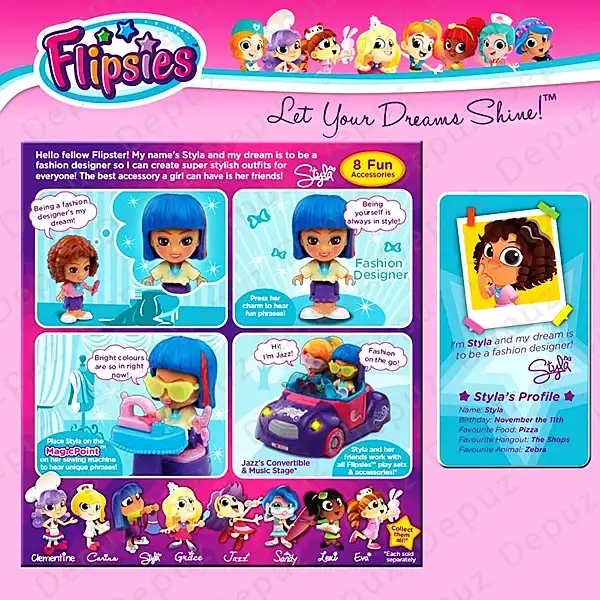 Flipsies Styla & her Sewing Machine