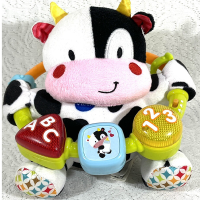 VTech Lil Critters Moosical Beads Plush Cow Musical Baby Toy Stuffed Animal