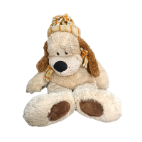 Branded dog stuffed animal toy
